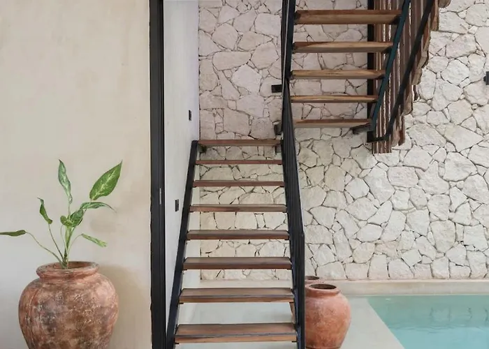 2 Tropical Bohemian Villas-2 Priv Pool-bbq 3a-3b Tulum