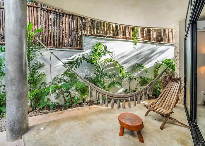 Pousada 2 Tropical Bohemian Villas-2 Priv Pool-bbq 3a-3b Tulum