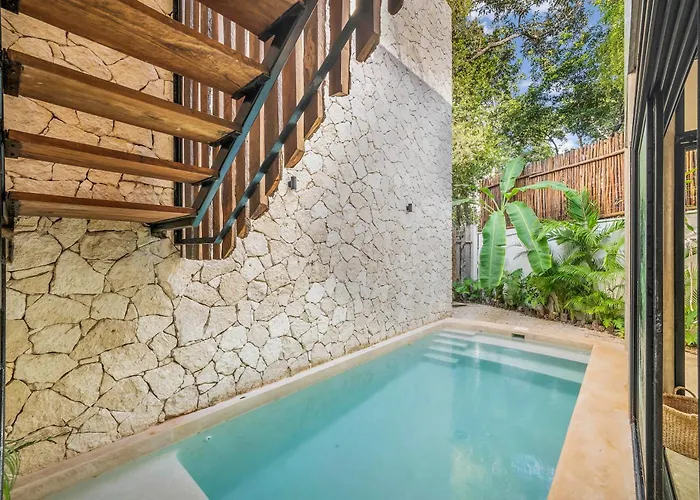 Pousada 2 Tropical Bohemian Villas-2 Priv Pool-bbq 3a-3b