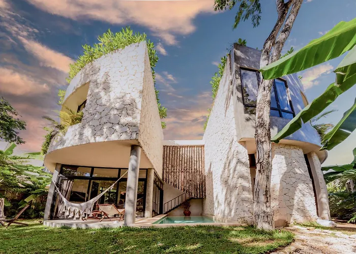 2 Tropical Bohemian Villas-2 Priv Pool-bbq 3a-3b Pousada *