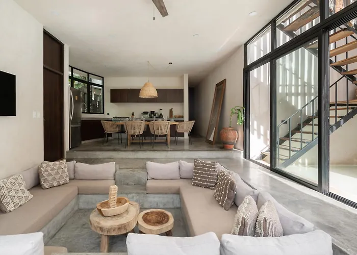 2 Tropical Bohemian Villas-2 Priv Pool-bbq 3a-3b *