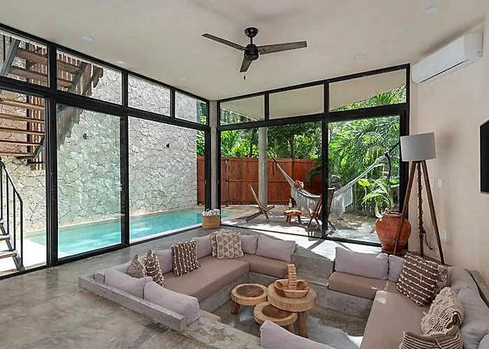 Pousada 2 Tropical Bohemian Villas-2 Priv Pool-bbq 3a-3b